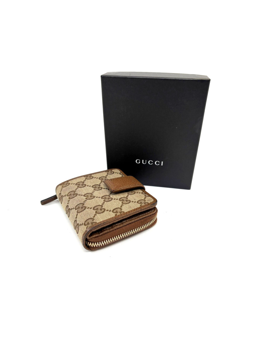 Gucci Portafoglio GG Beige