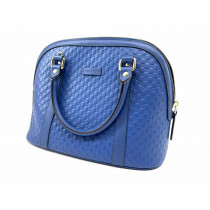 Gucci Alma Pelle Microguccissima Blu