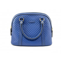 Gucci Alma Pelle Microguccissima Blu