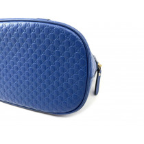 Gucci Alma Pelle Microguccissima Blu