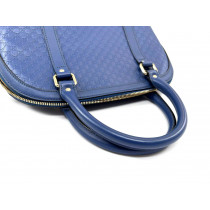 Gucci Alma Pelle Microguccissima Blu