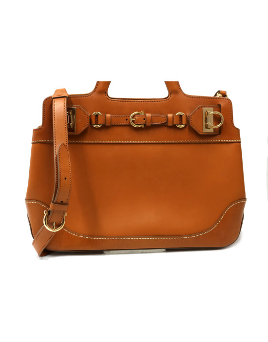 Ferragamo Cartella Pelle Cuoio