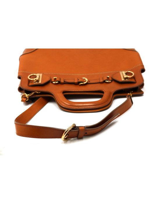 Ferragamo Cartella Pelle Cuoio