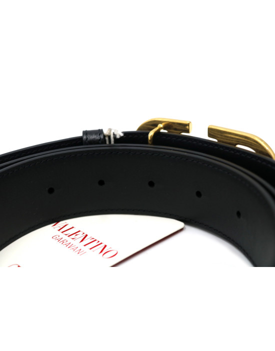 Valentino Cintura Pelle Nera