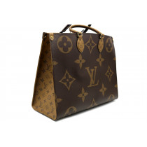 Louis Vuitton Onthego Pelle Marrone