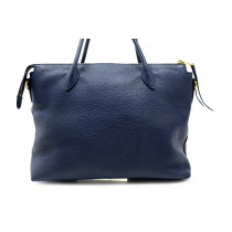 Prada Shopping Pelle Blu