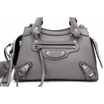 Balenciaga City Small Pelle Grigia