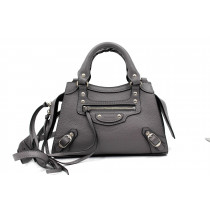 Balenciaga City Small Pelle Grigia