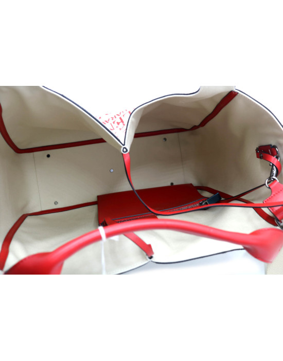 Valentino Tote Bag Tela Bianca