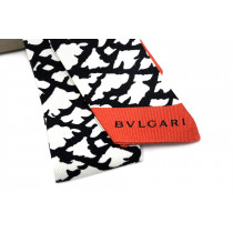 Bulgari Foulard Seta Bianco e Nero