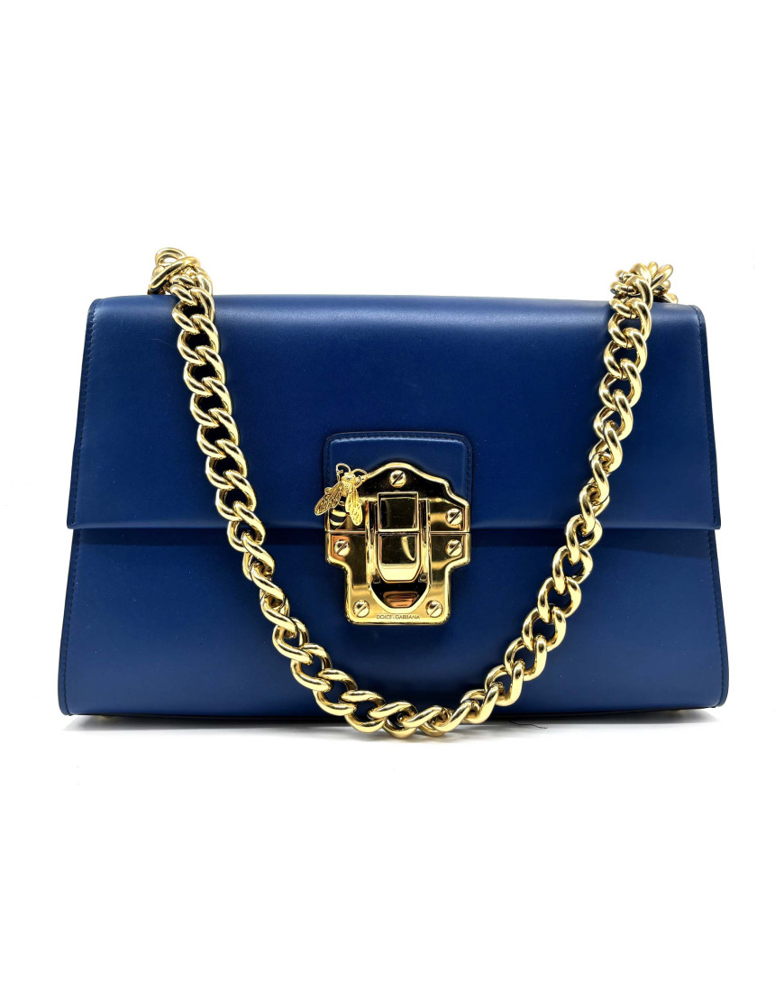 Dolce & Gabbana Hobo Pelle Bluette