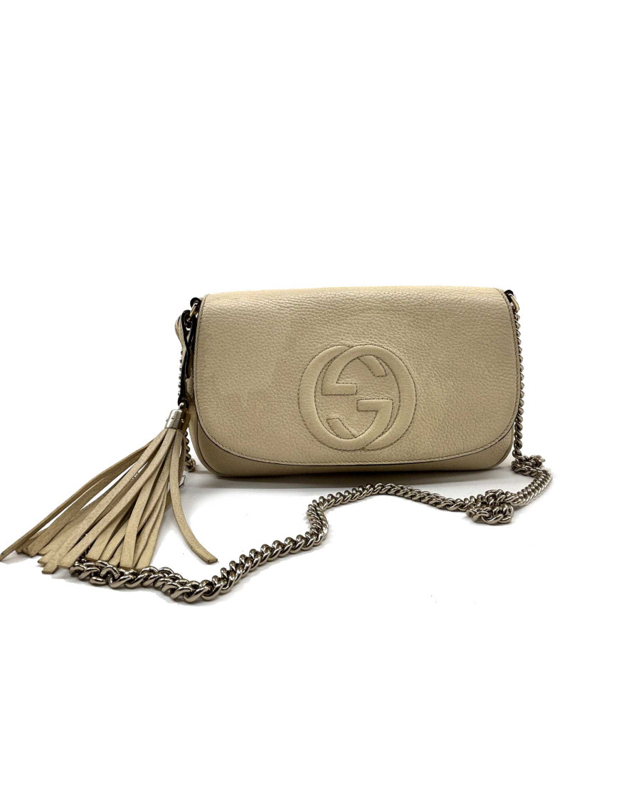 Gucci Soho Pelle Panna