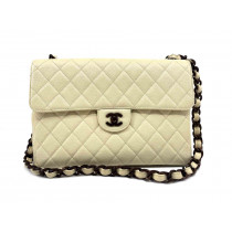 Chanel Shopping Pelle Crema limited Edition