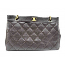 Chanel Tote Bag Pelle Marrone