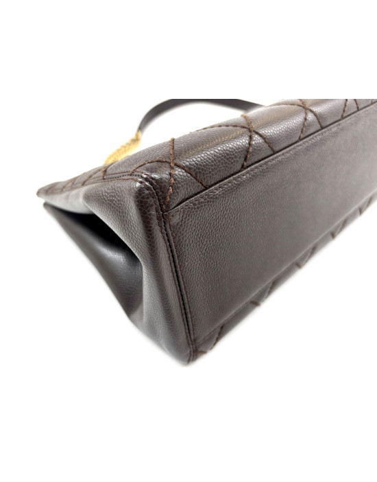 Chanel Tote Bag Pelle Marrone