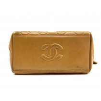 Chanel Mini Bag Matelasse Pelle d'Agnello Cammello