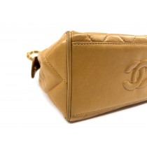 Chanel Mini Bag Matelasse Pelle d'Agnello Cammello