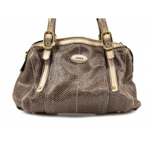 Tod's Bauletto Rafia Bronzo