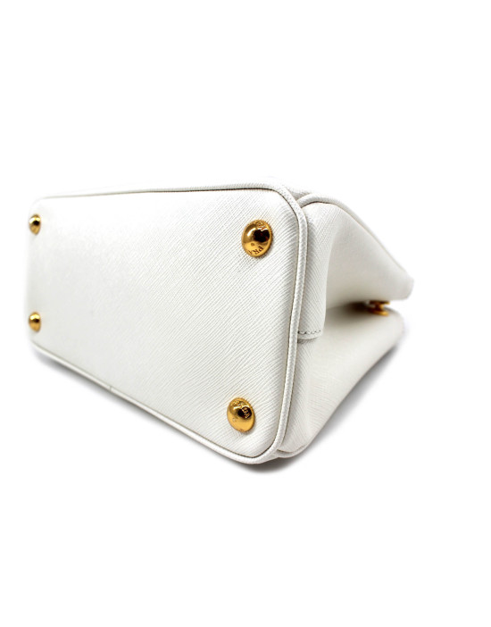 Prada Galleria Pelle Saffiano Bianca