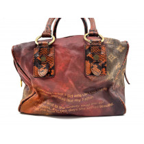 Louis Vuitton Man Crazy Tela e Pitone