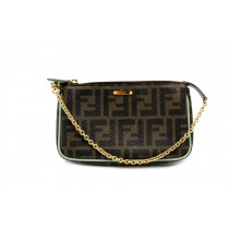 Fendi Pochette Zucca Marrone