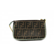 Fendi Pochette Zucca Marrone