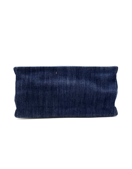 Prada Shopping Denim Blu