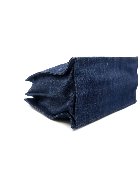 Prada Shopping Denim Blu