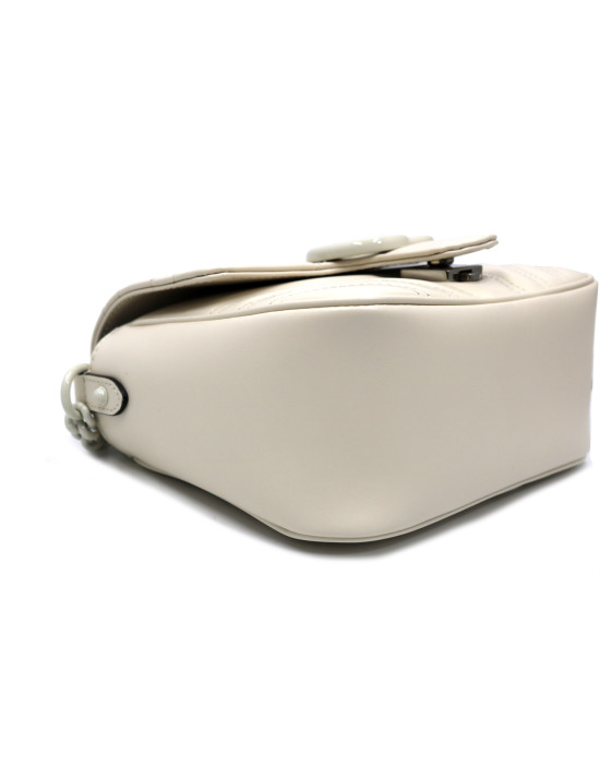 Gucci Marmont Flap Pelle Bianca