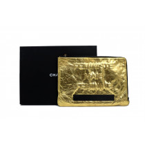 Chanel Clutch Votez Coco Pelle Oro