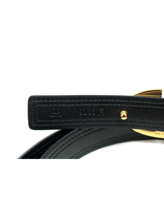 Valentino Cintura Pelle Nera