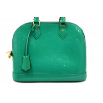 Louis Vuitton Alma Vernis Aqua Grün