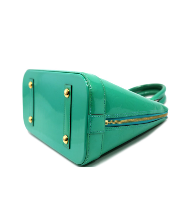 Louis Vuitton Alma Vernis Aqua Grün