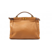 Fendi Peekaboo Pelle Beige