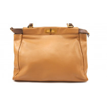 Fendi Peekaboo Pelle Beige