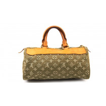 Louis Vuitton Neo Speedy Denim Verde