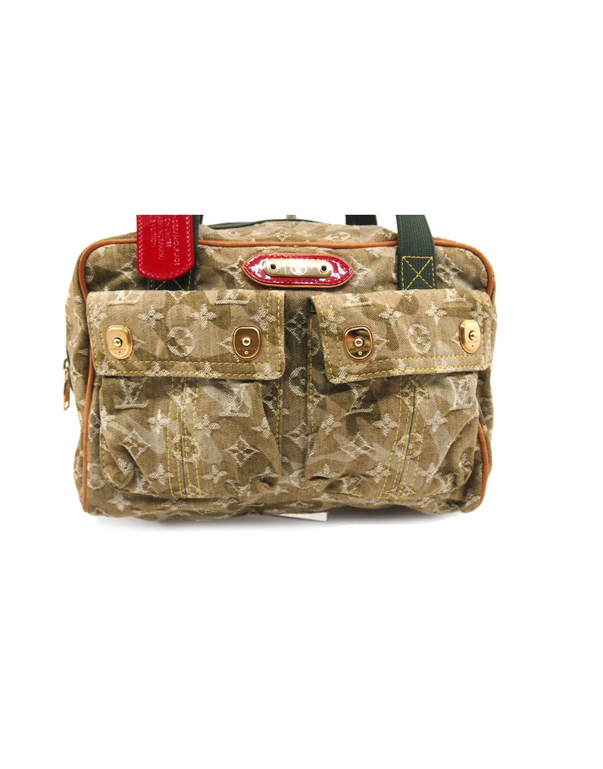Louis Vuitton Jasmine Camouflage Denim Verde