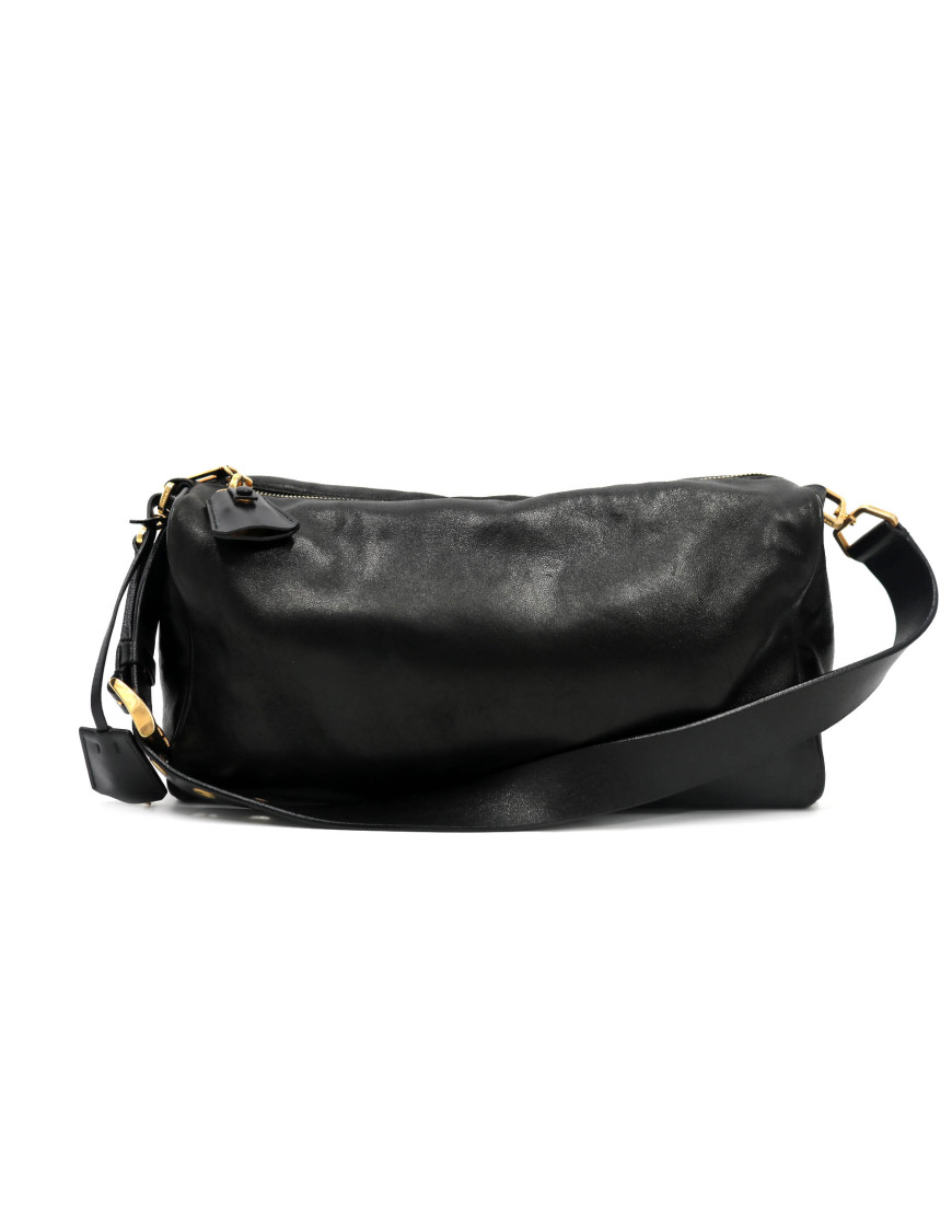 Prada Shopping Pelle Nera