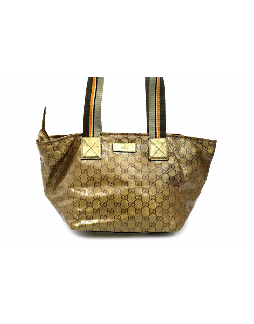 Gucci Shopping Vintage Crystal Dorato