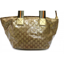 Gucci Shopping Vintage Crystal Dorato