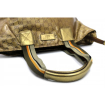 Gucci Shopping Vintage Crystal Dorato