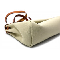 Hermes Herbag Tela Beige