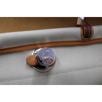 Hermes Herbag Tela Beige