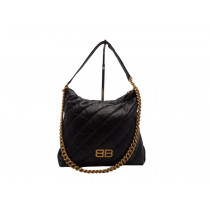 Balenciaga Hobo Crusch Pelle Nera