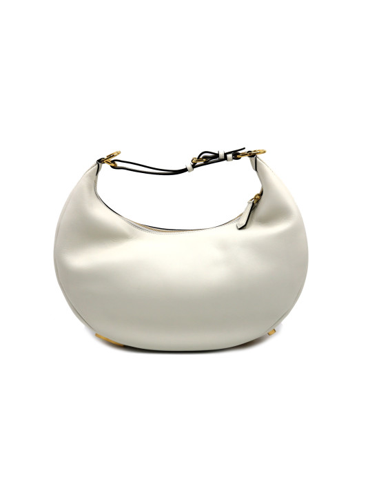 Fendi Fendigraphy Large White Leather