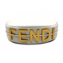 Fendi Fendigraphy Large Cuir Blanc