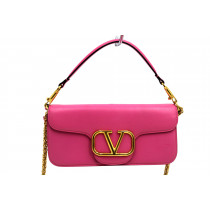 Valentino Vlogo Pelle Fucsia