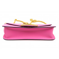 Valentino Vlogo Pelle Fucsia