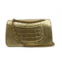 Chanel Double Flap Limited Pelle Oro