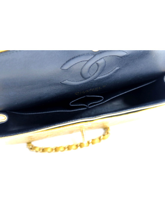 Chanel Double Flap Limited Pelle Oro